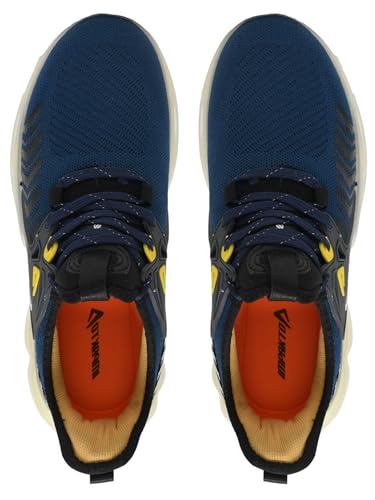 Image of Impakto Alpha Step Men Running Shoes | Lightweight & Breathable | Sport Shoes for Travel & Workout | Cushioned Insole for Comfort | Skid Resistant