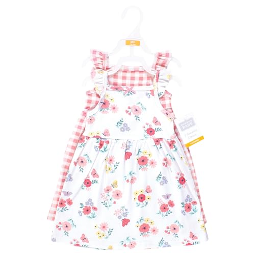 Image of Hudson Baby Girl's Cotton Dresses