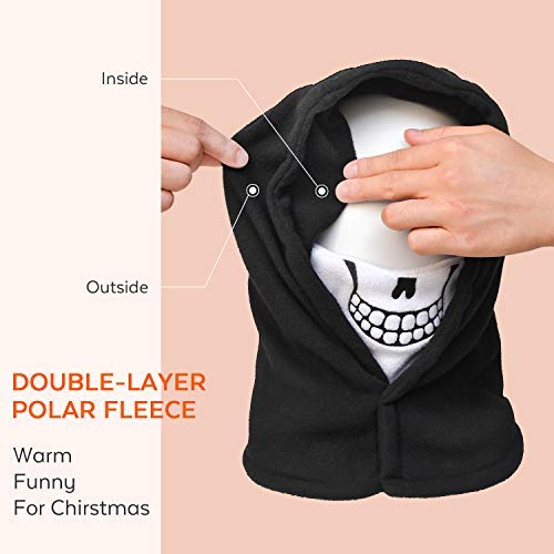 FCY Kids Balaclava Face Mask,Boys/Girls Reusable Washable Cloth Full Face Masks,Dust Skull Masks Face Cover