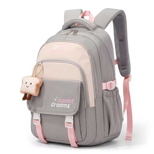 Amythe Schulrucksack Teenager - 30L Schulranzen für Mädchen ab 3. Klasse...