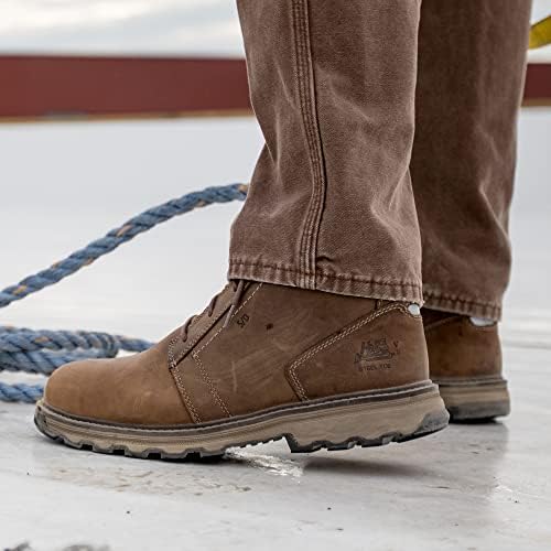 Cat Footwear mens Parker Sd Industrial Construction Shoe, Dark Beige, 14 US | Image 6