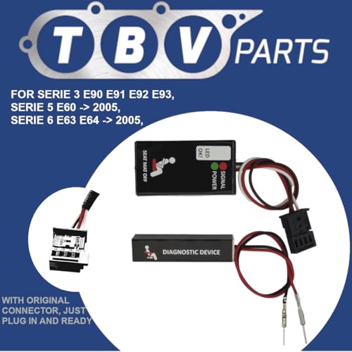 Diagnose-Hilfswerkzeug – Beifahrersitz-Belegungssensor kompatibel mit Serie 3 E90/E91/E92/E93, Serie 5 E60/E61 (ab 10.2005), Serie 6 E63/E64 (ab 10.2005)