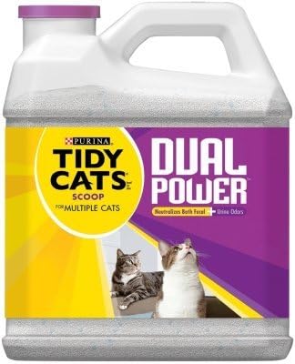 Purina Litter Tidy Cat Dual Power Scoop Jug, 14 lb