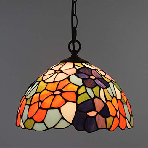 Lustre Tiffany floral cadeau anniversaire idéal suspension de salon chic