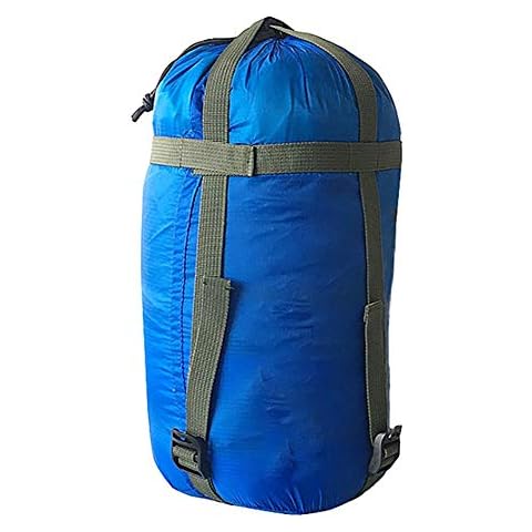 Naiyafly Outdoor Sleeping Bag Compression Sack Clothing Sundries Drawstring Storage Pouch Camping Equipment(Not Included Sleeping Bag) 5 Colors Cover