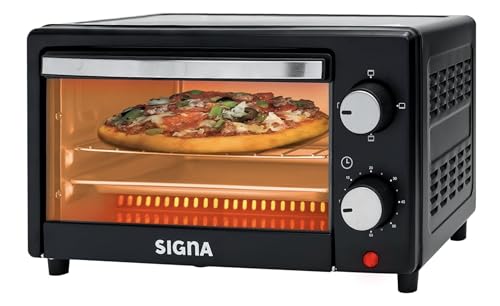 La Mejor Recopilación de Hornos tostadores , tabla con los diez mejores. 45 SIGNA Horno Eléctrico de Convección Tostador De 9,3L Hornito Te Permiten Asar, Gratinar, Dorar y Tostar; 1034 W Incluye Parrilla Y Bandeja Convección Envolvente Temporizador...