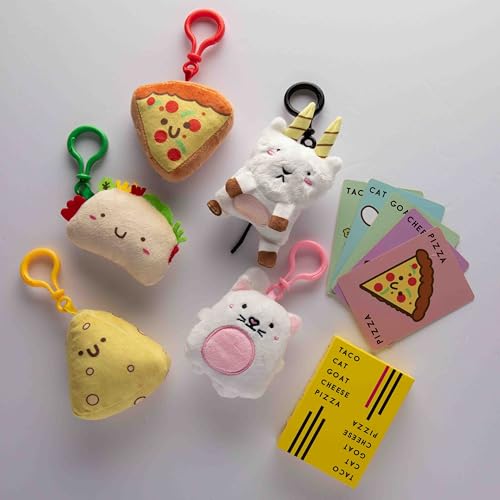 Taco Cat Goat Cheese Pizza 855836006890 Plush Keychain Set thumb #3