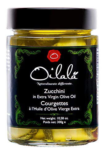 Marinated Italian Zucchini in Extra Virgin Olive Oil