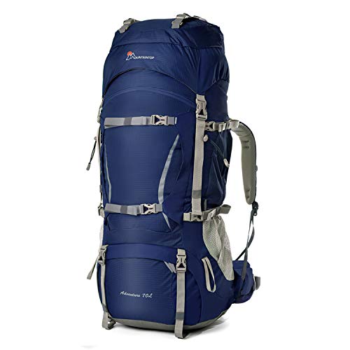 マウンテントップ Mountaintop バックパック 70l 大型 登山 リュック 大容量ザック 長期旅行 ハイキング キャンプ用 リュックサック アウトドアバッグ 防災 軽量 防水 レイン バックパック リュック専門比較サイト Baglog