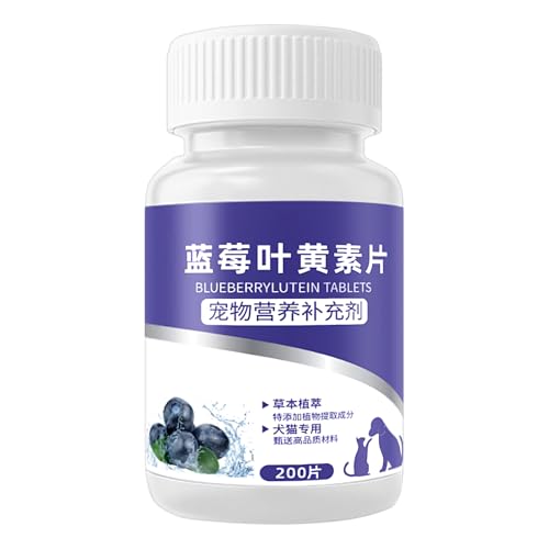 SVCEQZE Suplementos Oculares para Perros | Prevención de Manchas por Lágrimas | 200 Comprimidos Nutricionales para Cuidado Ocular | Apoyo a la Visión y Secreciones Caninas