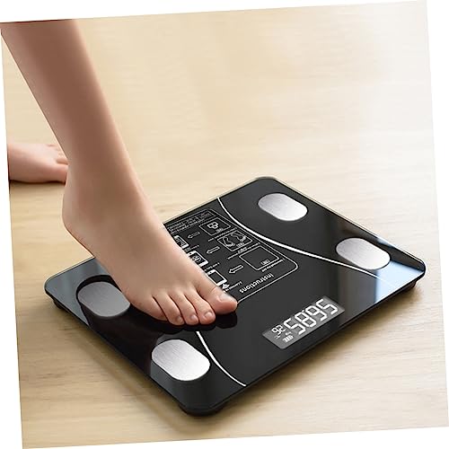 Pèse personne connecté impédancemètre compact noir USB - 4
