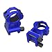 Eastern Tactical Supply Scope Rings 1 inch Picatinny Rail, 1.5 Inch Height Picatinny Scope Mount for Heavy-Duty Rifle Scope Hunting (RG25-150DRB) （Blue）