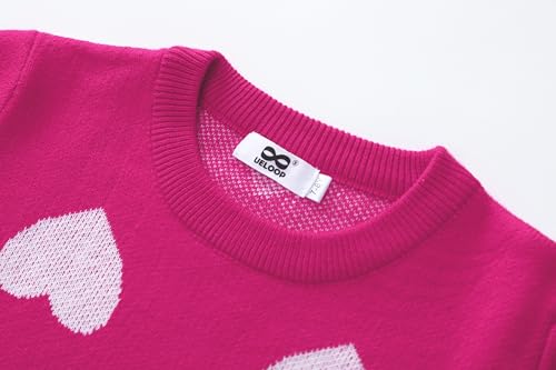 Image of Kids Crewneck Pullover Sweater Cute Pattern Long Sleeve Sweatshirt Holiday Costumes for 5-14 Years Child