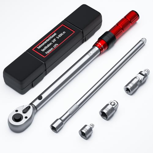 MOCINE Juego Llaves Dinamométricas 3/8" 5-60 NM
