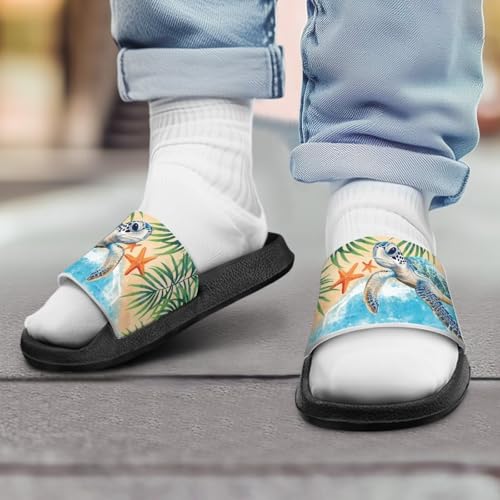 Girls Slides Cute Animal Pool Slides for Kids Summer Beach Shower Slide Sandals4