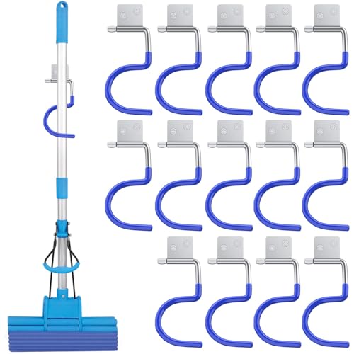 VORXEON 15pcs Gerätehaken Wandhaken Garagenhaken Kohlenstoffstahl mit...