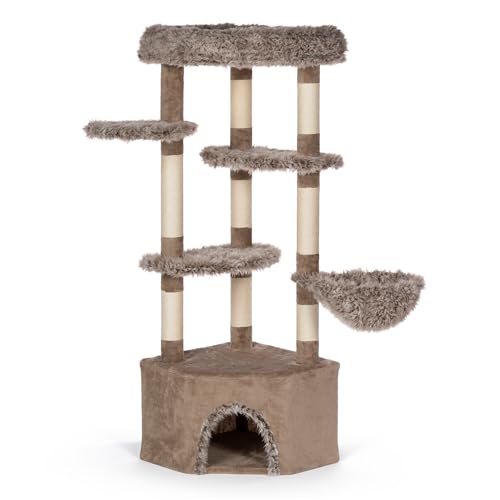 Torre para gatos Prevue Pet Products Great Dunes de múltiples niveles miniatura 1
