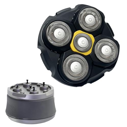 Head Shaver Replacement Head Compatible with Microtouch Titanium Electric Head Shaver Precision Head Trimmer Blade