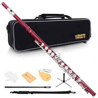 Carefully materials:The flute body is made of a copper-nickel alloy, high-quality special flute springs are used to make memory spring pins, and sheepskin gaskets improve sealing performance, allowing even the slightest changes in breathing to be per...