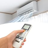 EIMSOAH Zamienny Pilot Zdalnego Sterowania AR RY12 do Klimatyzatora, z Wyraźnym Wyświetlaczem, Kompatybilny z AR RY18 RY19 RY14 RAH2U RAH1U RAC1C RY17 RY16 RY15