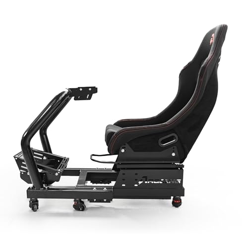 Image of azracing SF Retractable Modular Racing Simulator Cockpit with Standard Seat