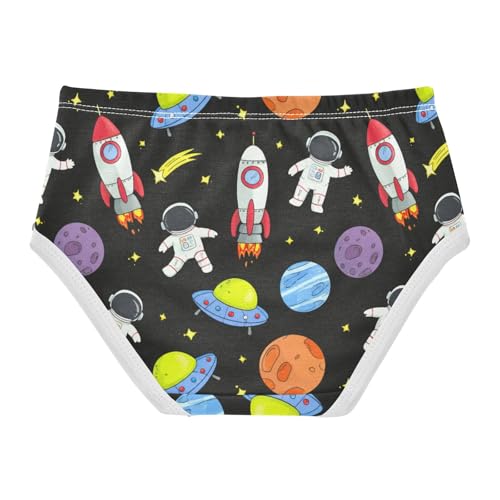 Girls' Underwear Space Astronaut Spaceship Rocket Toddle Brief Panties 23038432