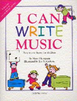 Paperback I Can Write Music Book