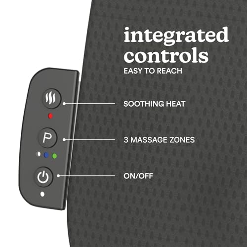 image for Homedics Ultra Slim Shiatsu Massage Cushion with Heat – Full Back Co