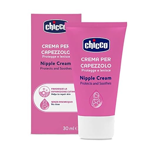 Chicco Crema per Capezzoli, Prepara il Capezzolo all'Allattamento, Nutriente, Senza Profumo e Sicura per i Bambini, non Macchia i Tessuti