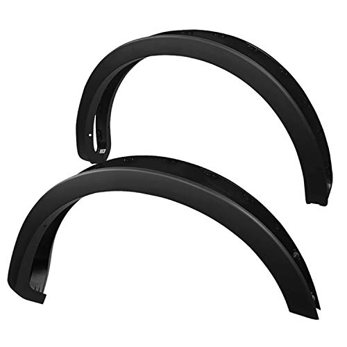 Spec-D Tuning 4PC Front + Rear Factory Style Paintable Fender Flares Wheel Cover Compatible with Ford F150 2004-2008