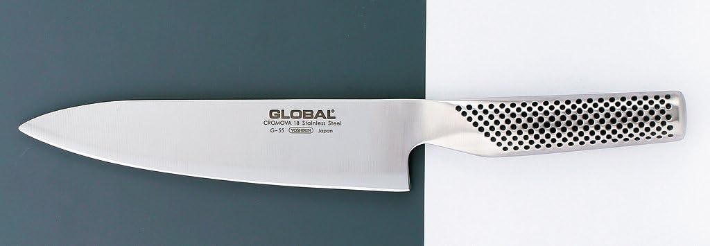 Amazon｜グローバル 牛刀 刃渡り 18cm G-55｜菜切り包丁