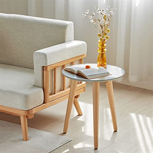 Table basse creative design asymétrique en bois véritable Color A - 3