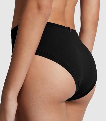 Victoria's Secret PINK Women's Cotton Stretch Hipster Underwear, Moderate Coverage, Panties for Women, Multi Pack (XS-XXL)3