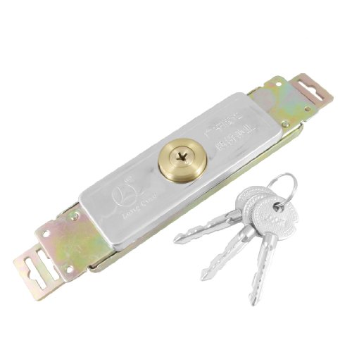 Image of Aexit 11 inch Long Padlocks & Hasps Metal Warehouse Rolling Shutter Door Lock w Keyed Padlocks 3 Keys