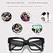 Onrtry Oversized Square Blue Light Glasses for Women Men Chunky Big Frame Computer Eye Glasses Non-Prescription Eyewear(Black)
