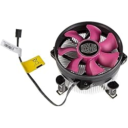 Ventilador Cool Air Precio Cooler Master X Dream i117 Sistema de Refrigeración por Aire CPU – Diseño en Forma de Cruz Bajo Perfil 60.4mm, Ventilador 95mm Silencioso (19 dBA, 1800 RPM), Instalación Clips Pasador, Intel LGA 1200