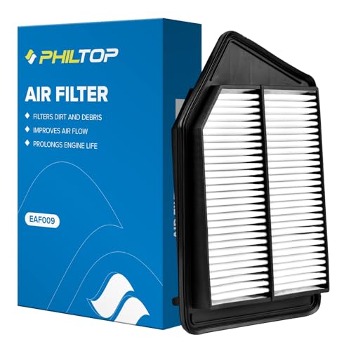 PHILTOP Engine Air Filter, Compatible with CA11476 Honda Accord 2013-2016,