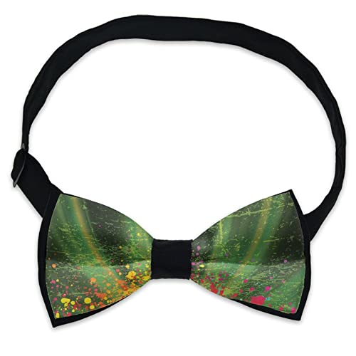 Men's Boys Adjustable Fashion Bow Ties Formal Suit Tuxedo Pre-Tied Satin Bowties2