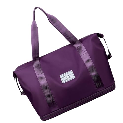 Bolsas de Asas del Viaje, petate del Viaje,Bolsa de Mano expandible de Gran Capacidad Bolsa de Equipaje de Mano - Bolsa de Mano para Ejercicio con múltiples Bolsillos para Actividades Deportivas