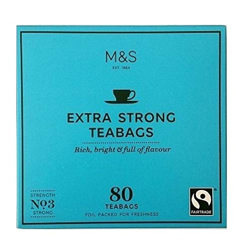 MS tea extra strong (3-in-1 pack) 240 tea bags by Marks and Spencer