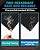 Knightsacoustic 24 Pack Sound Proof Foam Panels for Walls with Self Adhesive, 12x12x2 Acoustic Foam Panels, High Density Acoustic Panels Sound Absorbing, Fire Resistant Studio Sound Proofing Black