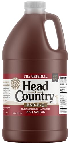 Head Country BBQ Sauce, Original | 80 Ounce Jug | Sweet & Savory Championship Barbeque Sauce For Chicken, Pork, Ribs & Burgers