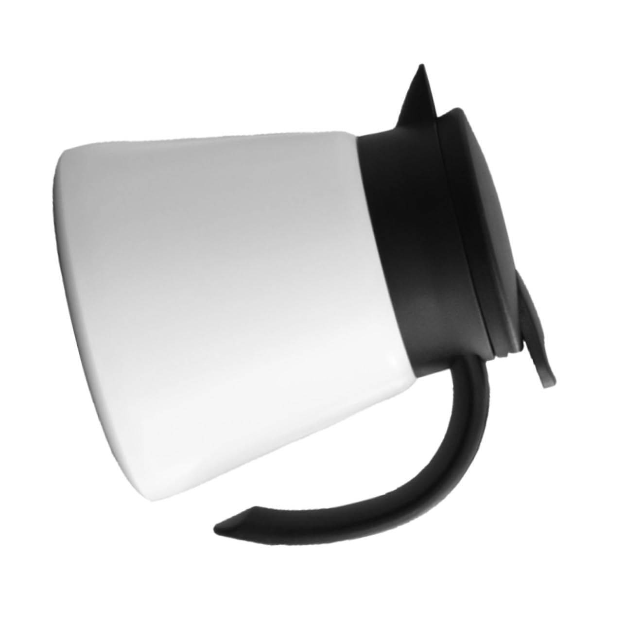Borraccia Termica 650ml in Acciaio Inox 304 a Doppia Parete | Bianco, Superficie Liscia, per Ufficio e Casa, Uso Pratico e Formato Compatto