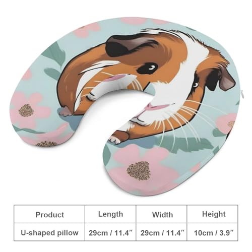 Almohada de viaje espuma viscoelástica 30 cm x 25 cm miniatura 2