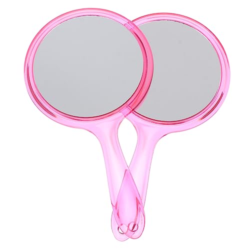 Espejo de Maquillaje Portátil Doble Faz con Lupa 2 Piezas