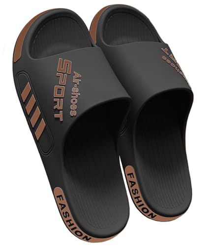 Beach Pool Slides Sandals for Men,Bathroom Shower Shoes,Couple Slides Slippers Outdoor Indoor,Home House Slide Sandals
