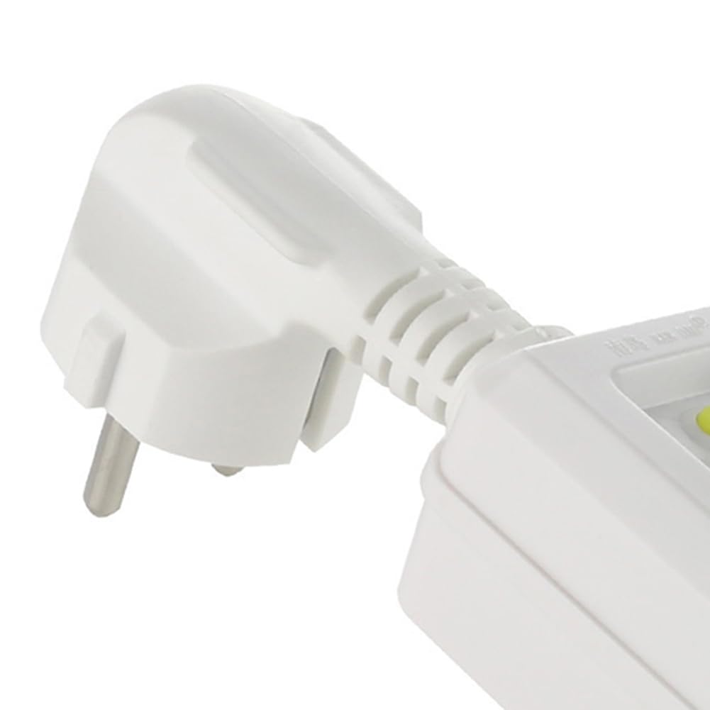 Adaptador de Enchufe de Seguridad con Protección Fugas RCD, 16 A, 220 V, 240 V, Enchufe Europeo, GFCI, Disyuntor Doméstico, Interruptor de Disparo.