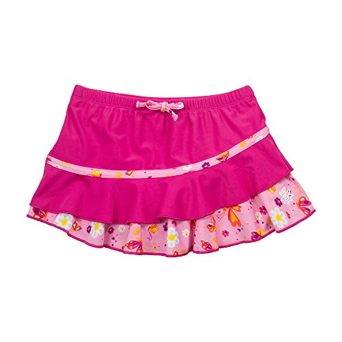 UV SKINZ Girls Sunny Swim Skirt, Purl Edge Seams – UPF 50+ Sun Protection Fabric