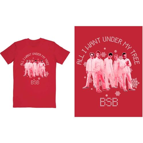 Backstreet Boys T-Shirt All I Want Xmas pour vos soirées de Noël