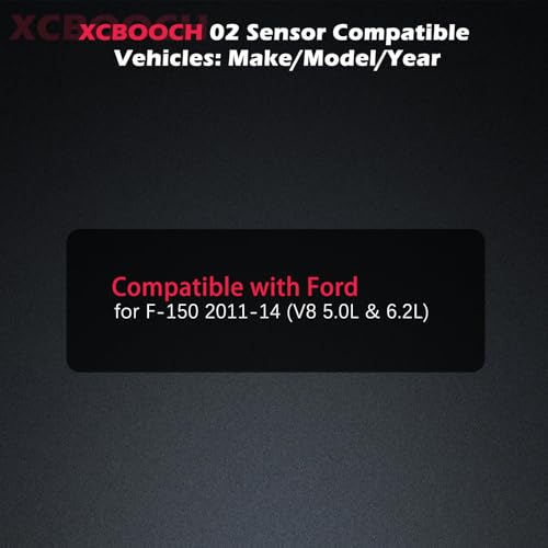 Sensor de oxígeno 4 piezas compatible Ford F-150 2011-2014 miniatura 4